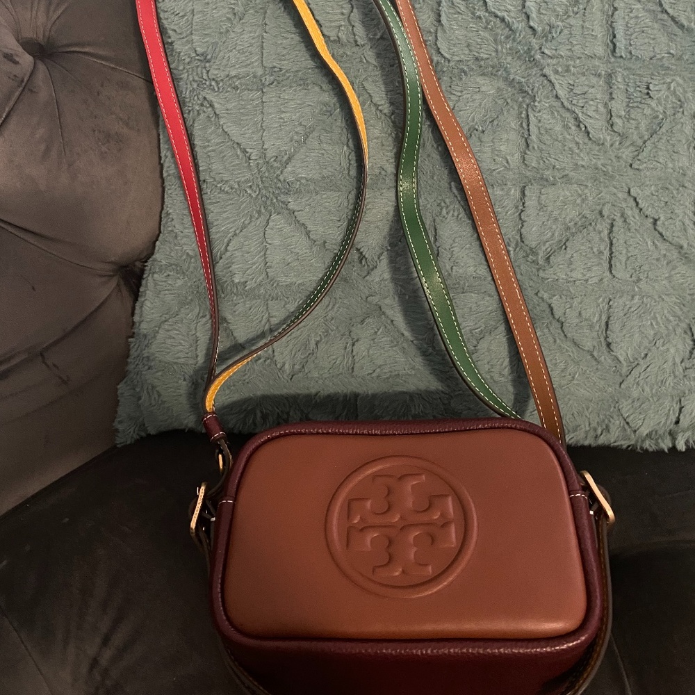 Tory Burch Perry Bombe Double Strap Mini Bag